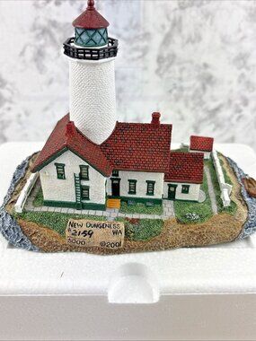 *Harbour Lights New Dungeness Washington Lighthouse HL #261 with Box 2159